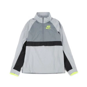 Nike Archive Sportswear Half Zip Woven Gr. XXL 2XL Grey Volt Black921743-012 - Bild 1 von 4
