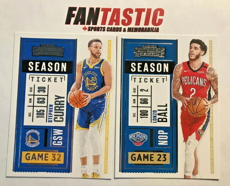 2020-21 Panini Contenders Basketball Base Card #1-100 YOU PICK Season Ticket - Image 1 of 2
