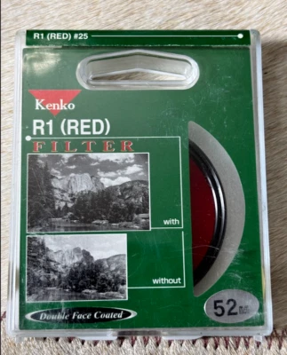 Kenko Lens Filter R1 Red 52mm NEW Professional Color Enhancement Photography - Image 1 of 2