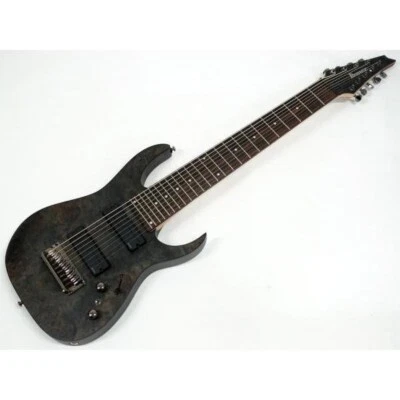 Ibanez RG9PB TGF 9-string electric guitar Transparent Gray Flat from JAPAN - Image 1 of 4