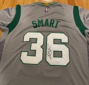 NBA Adidas Rev 30 AUTHENTIC Marcus Smart Boston Celtics Signed Jersey PSA COA  - Picture 1 of 6
