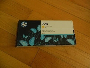 2023 Genuine HP 728 300ml Yellow Ink Cartridge F9K15A DesignJet T730 T830 MFP NE - Picture 1 of 1