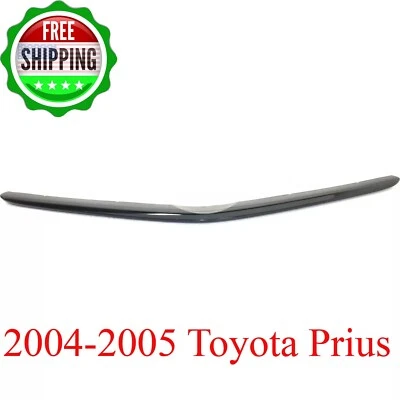 New Bumper Trim Front Center For 2004-2005 Toyota Prius with chrome strip Foto 1 de 4