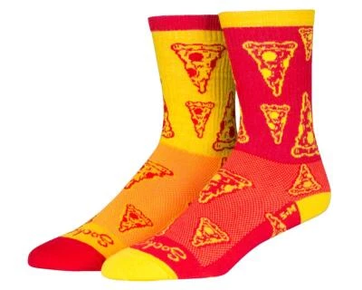 Sockguy 6" Socks (Pizza) - Image 1 of 3