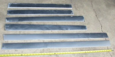 Cadillac Fleetwood Brougham 1979 puerta y cuarto trasero juego de molduras de carrocería inferior 78 79 Foto 1 de 4