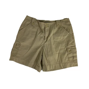 LRL Ralph Lauren 6 Cargo Leinen Shorts hellbraun 30 x 7 KNOPF DEFEKT - Bild 1 von 5