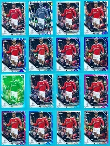 Topps Chrome UEFA CL 2021-22 Marcus Rashford 16 Karten Konvolut, Numbered, Refractor - Bild 1 von 2