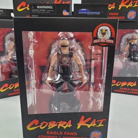 Cobra Kai Johnny Lawrence Eagle Fang Action Figure - PX Previews Exclusive Cover