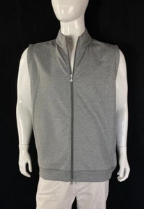 Linksoul Gray Full Zip Pocketed Vest, Men's Size Large - Picture 1 of 9