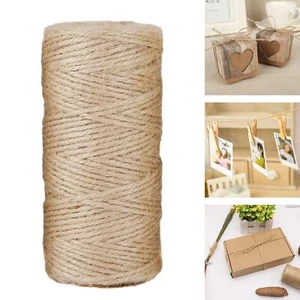 Jute Cord 2mm 7874inch Twine String for Bundling Cat Scratching Post Packing - Picture 1 of 11
