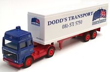 Corgi 1/64 Scale 98306 - Volvo Container Trailer Truck Dodd's - Blue/White