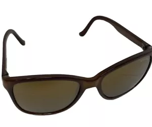 Bollè Unisex Sonnenbrille Spectra Acrylex braunes Gestell bernsteinfarbene Gläser #413 - Bild 1 von 6