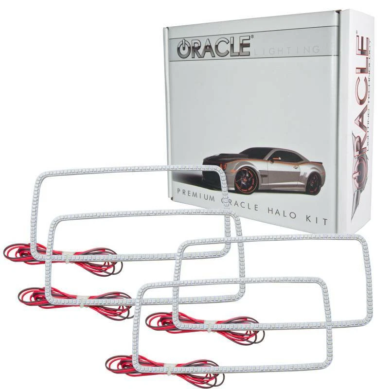 Oracle Lighting 07-13 Se Adapta a GMC Sierra LED Halo Kit Nuevo Diseño de Anillo Cuadrado Foto 1 de 1