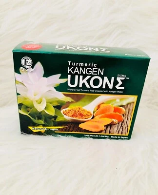 100 Capsules. Genuine Ukon Turmeric Capsules. Enagic Japan Kangen. Expires 12/26