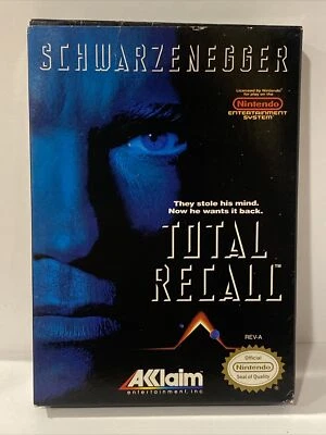 Total Recall Nintendo 1990 NES CLEAN Box And Game No Manual - Image 1 of 4