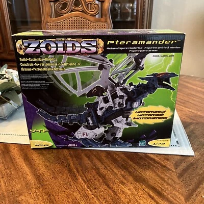 Hasbro Zoids Action Figure Motorized Model Kit 1/72 Pteramander #045 2002 NEW - Image 1 of 4
