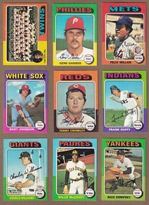 1975 Topps MINIS Baseball (397-528) * You Pick * Conditions Listed