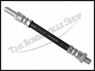 TRIUMPH 750 TIGER BONNEVILLE T150 T160 TRIDENT LOW UK BAR BRAKE HOSE PN# 60-4177 - Image 1 of 2