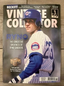 RYNE SANDBERG Chicago Cubs BECKETT VINTAGE COLLECTOR April May 2024 WAGNER Ted - Picture 1 of 1