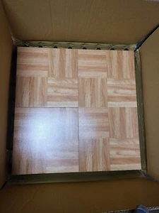 Garage Flooring Inc Dance Tiles Oak 12"x12" 28 Pieces 1001022 - Picture 1 of 9