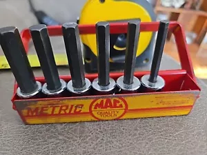 Mac Tools XDS 3/8" Drive Metric Short Hex Drivers 5mm - 10mm W/ Tray - Picture 1 of 2