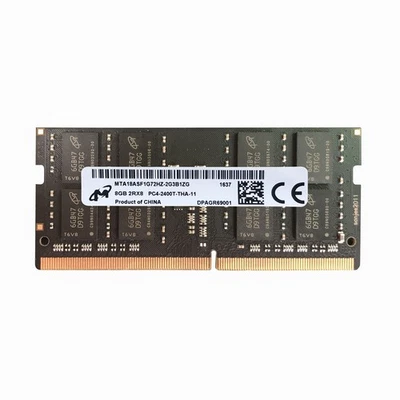 Micron 8GB 2Rx8 PC4-2400T DDR4 19200Mhz 260Pin SODIMM Laptop Memory Non Ecc" - Image 1 of 4