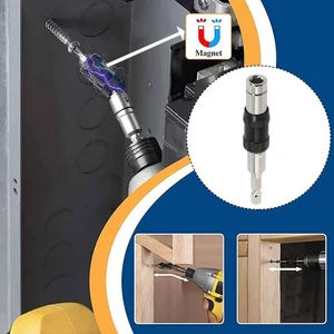 Sleek Design Adjustable Magnetic Drill Holder with Secure Grip Technology - Photo 1/12