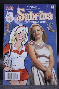Sabrina the Teenage Witch (1996) #1 Newsstand Melissa Joan Hart Photo Cover NM- - Picture 1 of 3