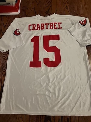 Camiseta de fútbol americano Michael Crabtree San Francisco 49ers NFL para hombre talla XL  Foto 1 de 4