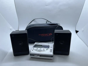 Sharp MD-MT16 Mini Lettore Disco Registratore Funzionante 7 Dischi e Custodia Alimentato a Batteria - Foto 1 di 20
