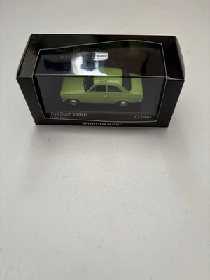 Minichamps Escort Mk1 RS1600 Le Mans Green 1/43 scale 400 081071 - Image 1 of 4