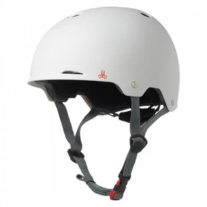 Triple Eight Dual Certified Gotham Helmet Grooved EPS Fit Dial White Large/XL - Picture 1 of 1