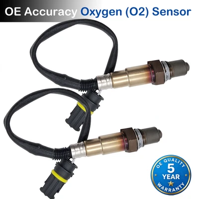 Oxygen Sensors for 2007 - 2008 BMW 760Li M3 X5 Downstream O2 Sensors 2PCS Foto 1 de 4