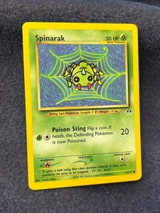 Spinarak Common Neo Discovery 64/75 - Picture 1 of 2