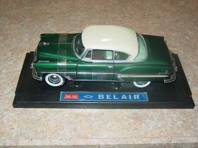 Sun Star 1953 Chevrolet Bel Air классические модели, зеленый литой автомобиль, 11 «x 4,5 - Изображение 1 из 4
