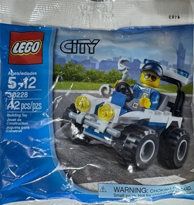 LEGO City Police ATV 30228 Polybag Sealed New Factory Bag 42 pcs - Picture 1 of 2