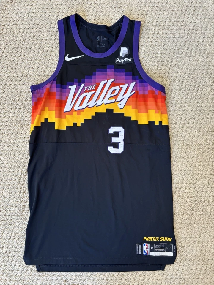 Camiseta Chris Paul usada en juegos de Phoenix Suns Valley LOA de origen personal Foto 1 de 4
