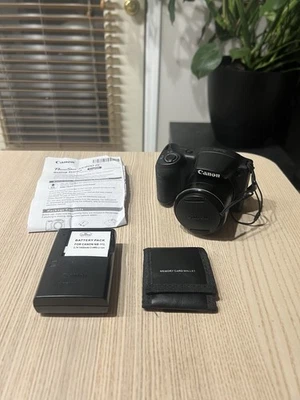 Cargador de cámara digital Canon PowerShot SX400 y 2 baterías negro (PROBADO) Foto 1 de 4