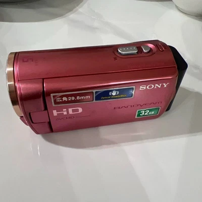 SONY HDR-CX270V 1080p HD Video Camera Handycam 30x Optical Zoom Pink - Image 1 of 4