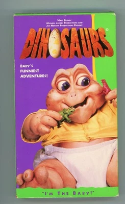 Dinosaurs, TV Series, VHS, Preowned, I'm the Baby,  Tape, Disney, TESTED - Image 1 of 4