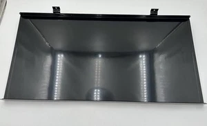 (2) 24" Black Flat Display Shelves Retail Displays Store Shoe Store Boutiques - Picture 1 of 6
