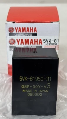 Conjunto de relé OEM 1-2005-2009 Yamaha FZ6 (G8R-30Y-V3) PN #5VK-81950-31-00 #S74 Foto 1 de 4