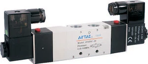 Air Pneumatic Solenoid Valve 2 position 5 way 3/8" 4V320-10-F-DC24V- Airtac - Picture 1 of 2