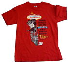 Betty Boop Las Vegas T-Shirt Tee Mens Size Small Red Short Sleeve AAA Cotton Only $9.99 on eBay