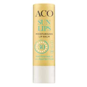 ACO Sun Protection Lip Balm SPF30 Moisturizer Vegan 4.70g - Picture 1 of 4