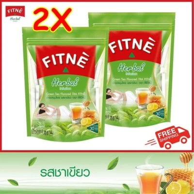 2X Fitne Detox Té Verde Hierbas Tailandesas Infusión de Hierbas Cuerpo Delgado Control de Peso Foto 1 de 4