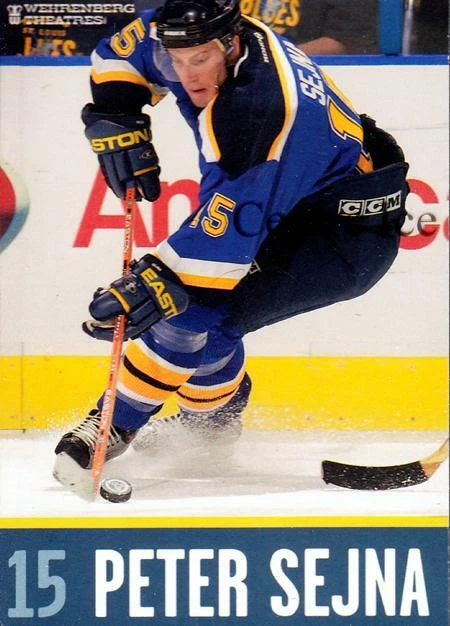 2003-04 St. Louis Blues Team Issued #25 Peter Sejna - Image 1 of 1