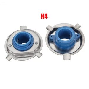 4XCar LED Halogen Headlight H4/HB2 Lamp Bulb Base Adapter Socket Retainer Holder - Picture 1 of 12