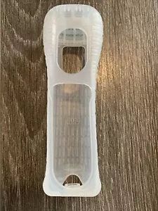 Original Zubehör Hersteller Klar Nintendo Wii Spiel Controller Fernbedienung Silikon Gummi Griff Skin Cover - Bild 1 von 2