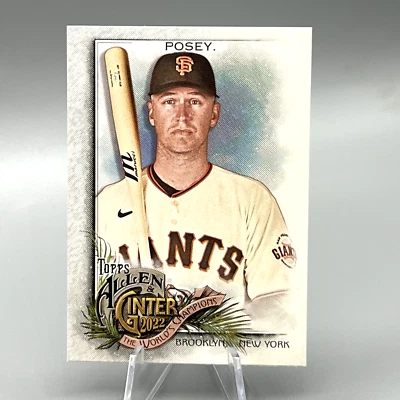 2022 Topps Allen & Ginter Buster Posey Giants #77 - Image 1 of 2